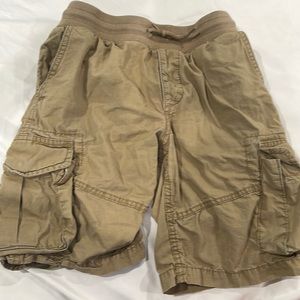 Gap cargo, khaki boys shorts size medium